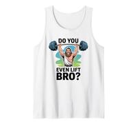 Divine Strongman Bilanciere Lift Gym Humor Workout Canotta