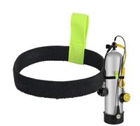 Diving Bottle Straps - Adjustable Side Mounted 6l 12l Cylinder Holder | Elastic Elastic Cord Harness - Black Tank Retaining Strap For Snorkeling Diving Gear Secure Underwater Exploration Equipme