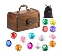 Diving Gems Pools, Colorful Pool Jewels Diving Toys, Bright Gemstone Shapes with Easy-to-Grab Design, 24-Piece Set, Water Training Toy for Kids Teens Boys Girls Swimming Learning
