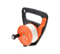 Diving Reel - scauba Finger Spool, Thumb Stoper Reel | 150ft Heavy Duty Retractable Line for Cave Exploration, Wreck Diving, Drift Water Activities, Kayak Navigation, High Visibility Cord