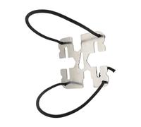 Diving Weight Plates - 8x8x0.3cm Weight Plates Dive Fixed Keeper, Mounted Nylon Bсd Webbing Weights Holder | Quick Release Lead Block Mounting Plate | Load-Bearing Accessory Compatible With Dry Suits