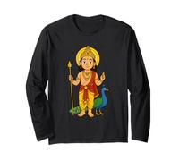 divinità Murugan Skanda, Subrahmanya, Shanmukha Kartikeya Maglia a Manica