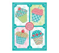 Divinity Boutique Single Cards - Birthday - Cupcakes Philippians 4:19 KJV (6 pk)