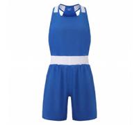 Divisa con Top Canotta E Pantaloncini da Combattimento con Elastico in Vita per Muay Thai E Allenamento Funzionale Adatta per Sessioni di Sparring, Color to 15, 140