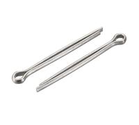 Divisa Coppiglia Perni,8mm x 100mm 304 Acciaio Inox Clip Fissaggio Raccordo,8pz