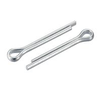 Divisa Coppiglia Perno,10mmx80mm Carbonio Acciaio Clip Fissaggio Raccordo,8pz