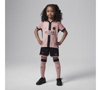 Divisa da calcio replica in 3 pezzi Jordan Paris Saint-Germain 2024/25 Stadium per bambino/a - Terza - Rosa XL