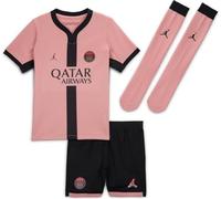 Divisa Da Calcio Replica In 3 Pezzi Jordan Paris Saint-Germain 2024/25 Stadium Per Bambino/A - Terza, Rust Pink/Black/Black, FQ2270-686, L