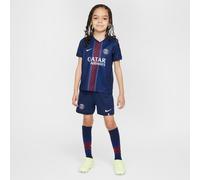 Divisa da calcio replica in 3 pezzi Nike Football Paris Saint-Germain 2025/26 Stadium per bambino/a - Home - Blu XL