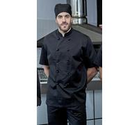 Divisa Giacca pantaloni cappello cuoco manica corta uomo donna cucina lavoro