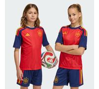 Adidas Spain 26/27 Youth Home Short Sleeve Junior Set Arancione 7-8 Years Bambini