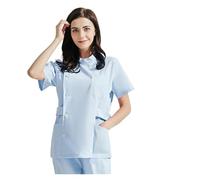 Divisa Infermiere Donna Uniformi Donna Servizio Sanitario Infermiere Abbigliamento da Lavoro Spa Uniformi Donna Prezzi Abiti(Blue,S)