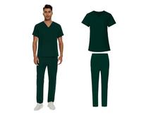 Divisa Infermiere Scrub da uomo Uniforme da laboratorio Set da clinica maschile for medico ospedaliero Tuta con scollo a V Scrub Abbigliamento da infermiera for farmacia Donna Uniformi Sanitarie Slim-