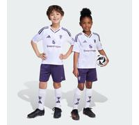 Adidas Manchester United 25/26 Mini Away Junior Set Bianco 5-6 Years Bambino,Bambina