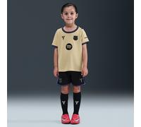 Divisa replica da calcio in 3 pezzi Kobe FC Barcelona 2025/26 Stadium da bambino/a - Away - Marrone XS
