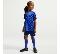 Divisa replica in 3 pezzi Nike Football Croazia 2026 Stadium per bambino/a - Away - Blu