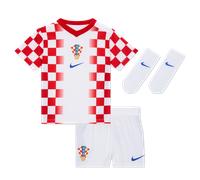 Divisa replica in 3 pezzi Nike Football Croazia 2026 Stadium per bebè e bimbo/a - Home - Bianco