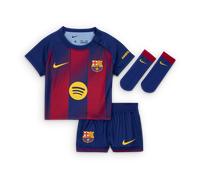 Divisa replica in 3 pezzi Nike Football FC Barcelona 2025/26 Stadium per bebè e bimbo/a - Home - Blu 3-6M