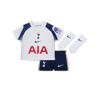 Divisa replica in 3 pezzi Nike Football Tottenham Hotspur 2025/26 Stadium per bebè e bimbo/a - Home - Bianco 24-36M
