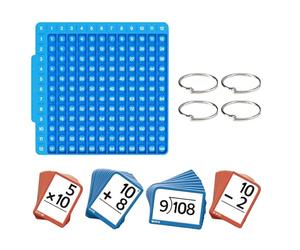 Division Flash Cards - Divertenti giochi educativi, giochi di addizione e sottrazione Flashcard | Set di schede flash per ragazzi e ragazze di età compresa tra 1 e 6 anni, scuola materna, aula, scuola