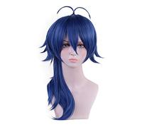 Divisione Anime Rap Battle Ipnosi Mic Dice Arisugawa Parrucca Cosplay Capelli sintetici ricci Halloween Carnevale Costume Parrucche da festa KUMZ1293