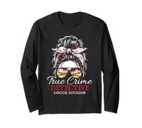 Divisione Divano Detective True Crime - Omicidio Mostra Forensics Maglia a Manica
