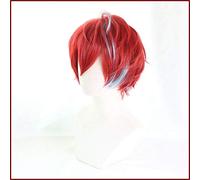 Divisione Rap Battle Hypnosis MIC Doppo KannonzaKa Parrucca Cosplay Resistente al calore Capelli sintetici Corti Ricci Anime Halloween Cos Parrucca Doppo KannonzaKa