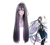 Divisione Rap Battle Hypnosis MIC JAKURAI JINGUJI Parrucca lunga rettilinea Cosplay Costume Uomo Donna Capelli sintetici Parrucche da festa di Halloween MZ-1299