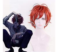 Divisione Rap Battle HypnosisMIC Doppo Parrucca Kannonzaka Cosplay Costume Resistente al calore Sintetico Capelli corti Uomo Donna Parrucche KUMZ1289