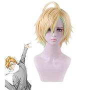 Divisione Rap Battle Ipnosi Mic Hifumi Izanami Parrucca Cosplay Parrucca corta gialla Parrucca Costume Cosplay Resistente al calore Capelli sintetici Mz-1300