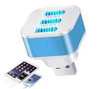 Divisor USB per laptop - adattatore 3 -port, espansore di viaggio, connettore multiport | Accessorio compatto per trasferimento e carico a casa, ufficio e viaggio (plastica)