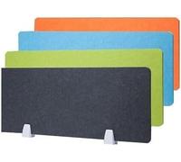 Divisore acustico da scrivania, partizione insonorizzata per la privacy dell'ufficio, riduzione del rumore e controllo delle distrazioni visive, soluzione ideale per lo spazio di lavoro