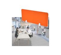 Divisore acustico portatile da scrivania, separatore da tavolo insonorizzato, per casa, ufficio e classe, pannello indipendente per la privacy, 152 x 76 cm, divisorio per postazione di lavoro