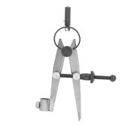 Divisore ad ala Bussola per la lavorazione del legno in pelle ad alta durezza in acciaio al carbonio con portapenne per marcatura meccanica e produzione di pelle 125 mm