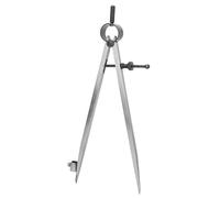 Divisore ad ala Posizione linea Tracciatore Bussole da disegno Strumento rotante artigianale Bussola da disegno Strumento professionale di precisione in acciaio al carbonio per (200mm)