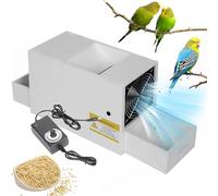 Divisore Di Conchiglie Soffiate Per Mangime Per Uccelli, Macchina Per La Pulizia Dei Semi Di Pappagallo, Con Ventola a Velocità Regolabile, Rimuovere Crusca, Conchiglie E Impurità Leggere, Per Miglio