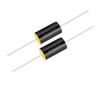 Divisore di frequenza condensatore 2 Pezzi, DC 250 V 1uF / 2,2uF / 3,3 / uF Condensatore a Pellicola per divisore (3.3uf)