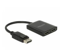 Divisore DisplayPort 1.4 DeLOCK 1 x DisplayPort a 2 x HDMI MST