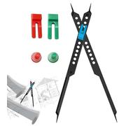 Divisore In Per Bussola Di Dimensioni Regolabili - Righello Da Disegno Multifunzionale Per Studenti E Bambini | Strumento Divisore Proporzionale Per Geometria, Design, Arte, Architettura