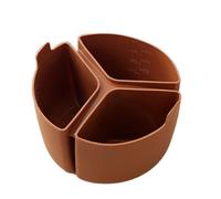 Divisore Pentola a Cottura Lenta,Rivestimento Silicone Pentola Cottura Lenta - Divisore 3 Scomparti Accessorio Cucina per Dieta e Pappe