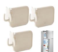 Divisore per contenitori per porta laterale del frigorifero, divisori trasparenti per porta laterale, forniture creative per , 3 divisori portatili per classificazione, 9,1 x 5,6 cm