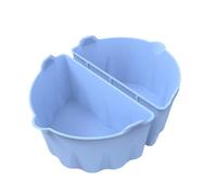 Divisore per cottura lenta, adatto per pentole da 6-8 QT, forma ovale, riutilizzabile, in silicone, per pomodori, pollo, gamberetti, pesce, patate, verdure, zuppa