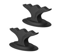 Divisore per dita in silicone sicuro con divertente design a coda di balena e base antiscivolo per fermare il movimento, supporto per smalto con ventosa a coda di pesce, supporto ergonomico per