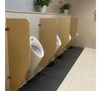 Divisore per orinatoio in legno massello, montaggio a parete, per servizi igienici da uomo, resistente, migliora la privacy con elegante divisore per WC, ideale per bagni pubblici