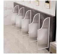 Divisore per orinatoio in vetro temperato con telaio in acciaio inox, protezione impermeabile per la privacy, per servizi igienici maschili in scuole, bar e hotel, soluzione durevole per la