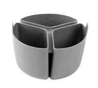 Divisore per pentole a cottura lenta, inserto da cucina per il controllo delle porzioni, antiaderente flessibile con silicone per uso alimentare, protezione dal calore, strumento di cottura per