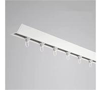 Divisore per porta scorrevole per tende da soffitto, 6 7,9 m, a forma di V, sistema di binari per tende commerciali per portico, separatore, scorrevole, design resistente