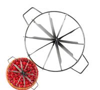 Divisore per torta | Taglierina per piani di torta | Strumento di taglio ergonomico con pennarello per il servizio di dessert a casa, pasticceria, per le occasioni di matrimonio e