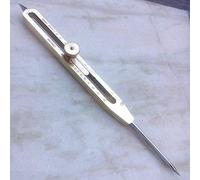 Divisore proporzionale ottone 9 pollici ingegnere disegno strumento scientifico, bussola navigazione disegno troppa