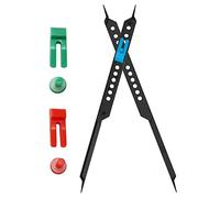 Divisore proporzionale per artisti, righello architettonico Divisore proporzionale Strumento di disegno per artisti, ricerca di valore di scala, ruota dei colori e artisti Visualizza Catcher Finder